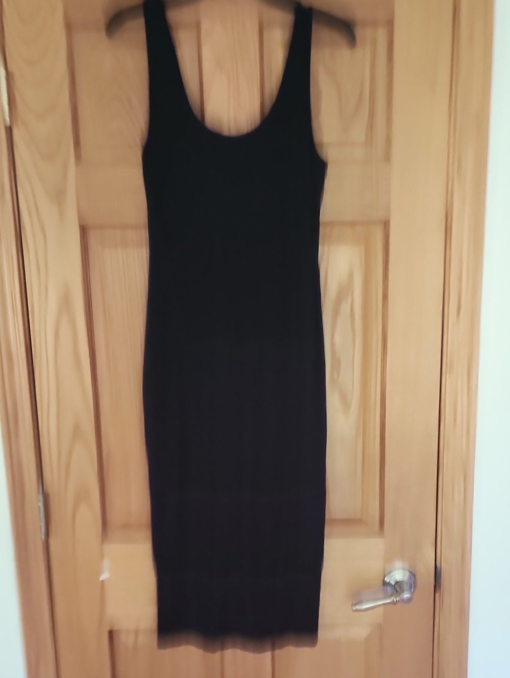 NWT BAR III Black Midi Dress, Sz S